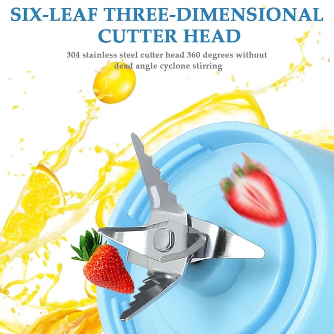 USB Mini Rechargeable Personal Blender | Smoothie & Shake Maker | Portable Fruit Juicer – UK Stock