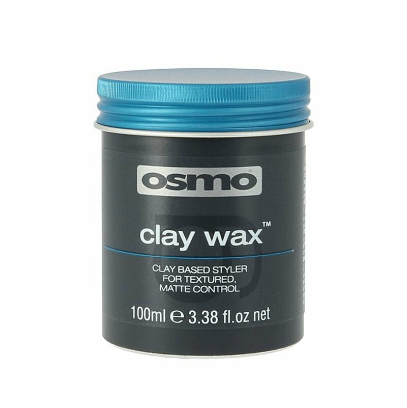 OSMO Clay Wax 100 ml Men Hair Styling Grooming Matte Textured Uk_Supplier