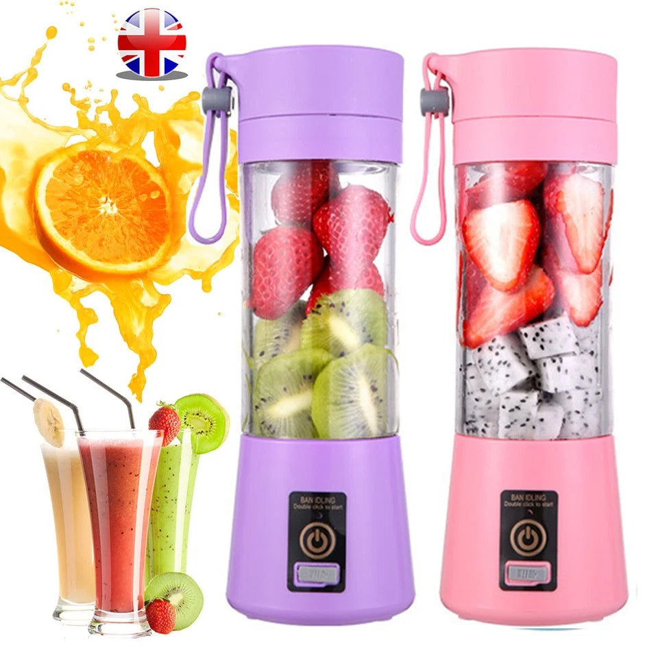 USB Mini Rechargeable Personal Blender | Smoothie & Shake Maker | Portable Fruit Juicer – UK Stock Uk_Supplier