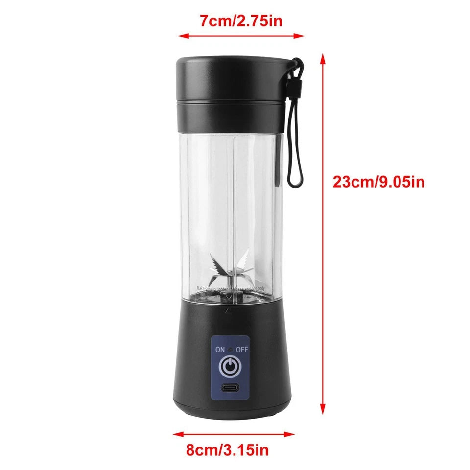 USB Mini Rechargeable Personal Blender | Smoothie & Shake Maker | Portable Fruit Juicer – UK Stock Uk_Supplier