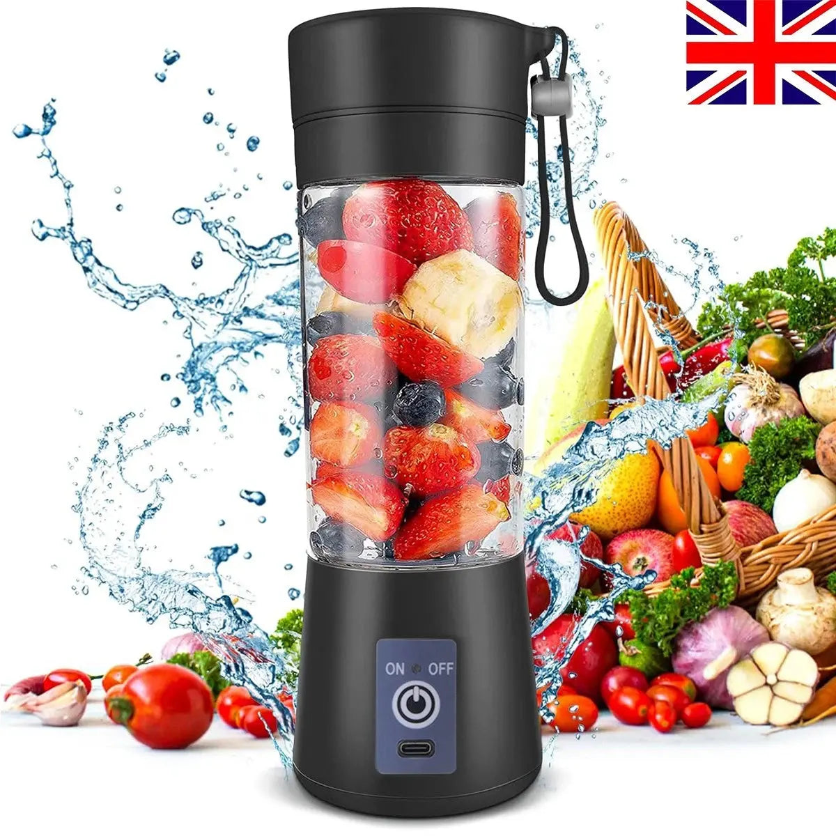 USB Mini Rechargeable Personal Blender | Smoothie & Shake Maker | Portable Fruit Juicer – UK Stock Uk_Supplier
