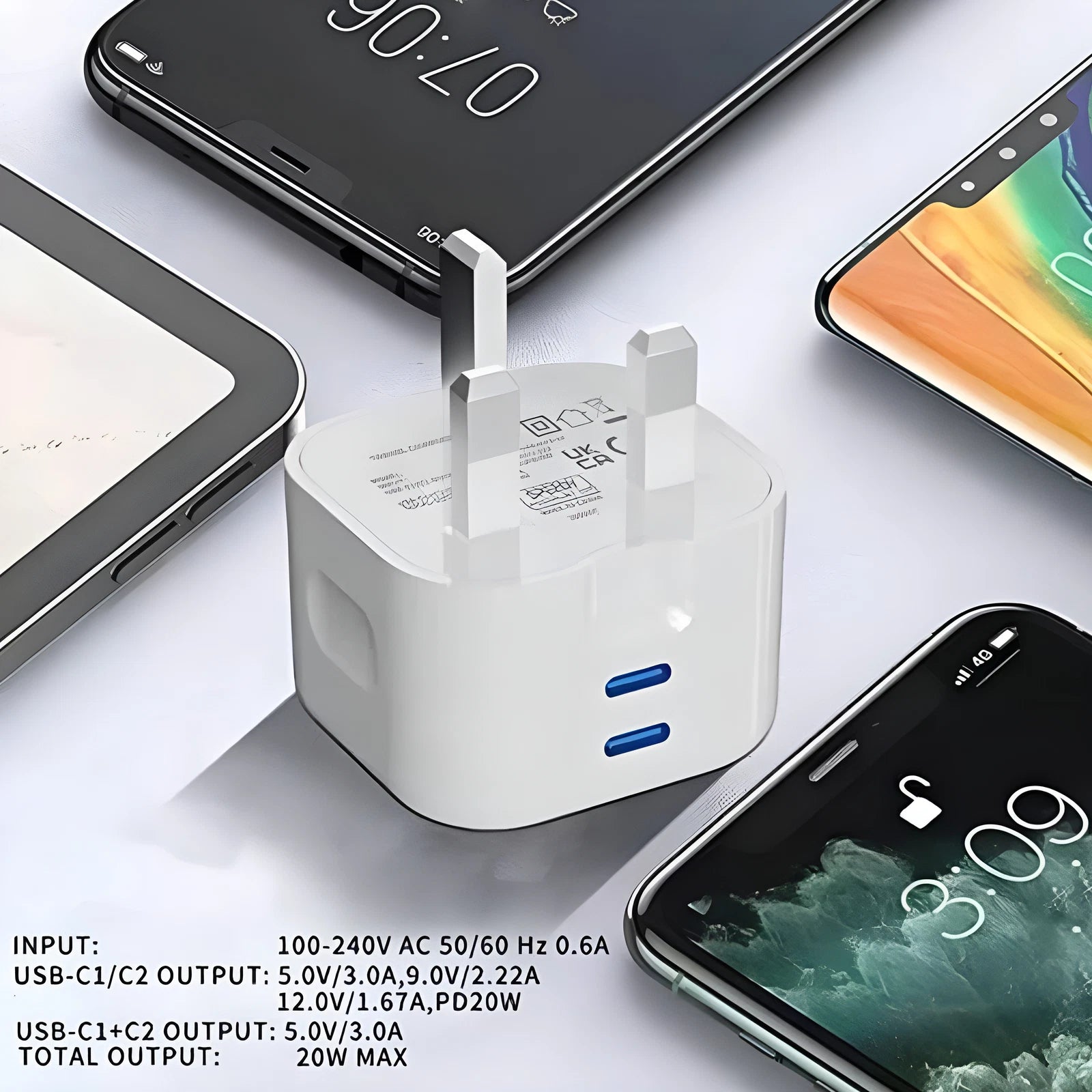 USB-C PD Plug mobile phone Charger For iPhone 14 13 12 11 Pro Max 8 7 6 6s Plus My Store