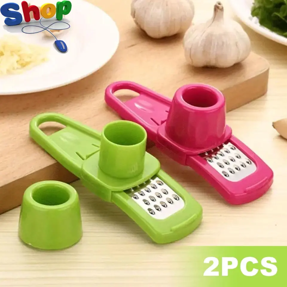 Garlic Press Grinder,Manual Compact Garlic Mini Crusher,304 Stainless Steel Uk_Supplier