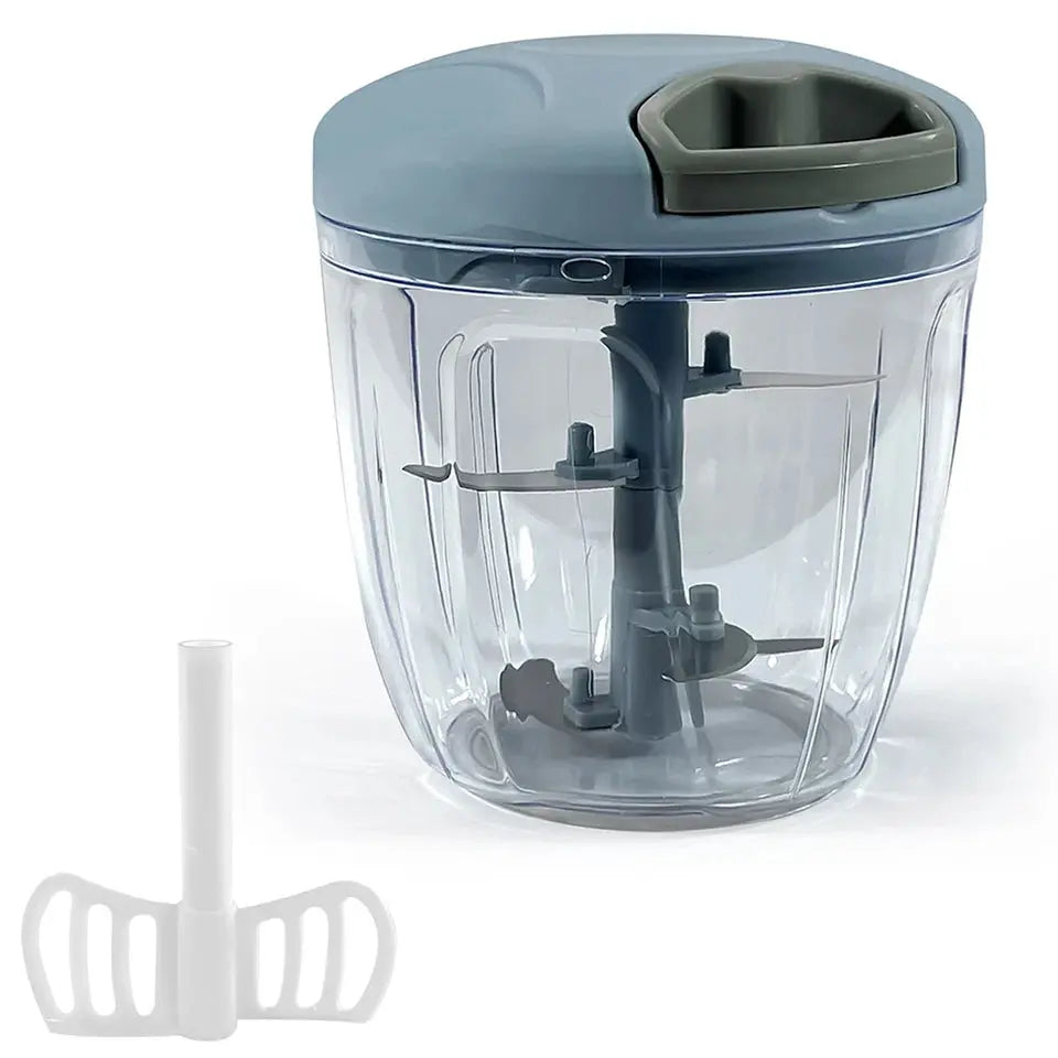 Pull Cord Pulling Food Chopper Manual Vegetable Slicer Hand Blender UK China