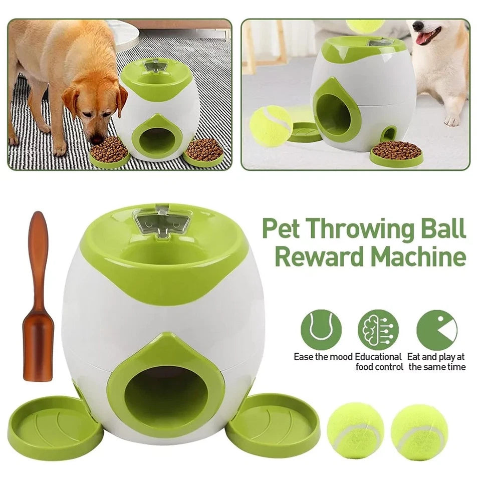 Dog Automatic Ball Launcher Convenient Pet Ball Thrower Interactive Game UK New Uk_Supplier